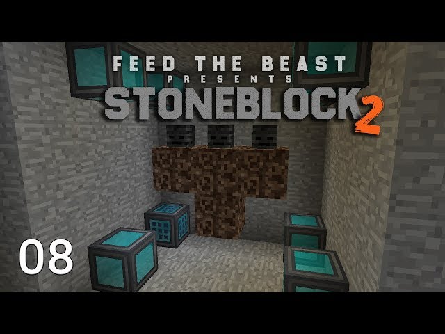FTB Stoneblock 2  Mob Farm + Wither Automation