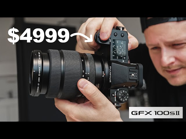 NEW Fuji GFX100S II - Faster & More Affordable Medium Format - Portrait Session