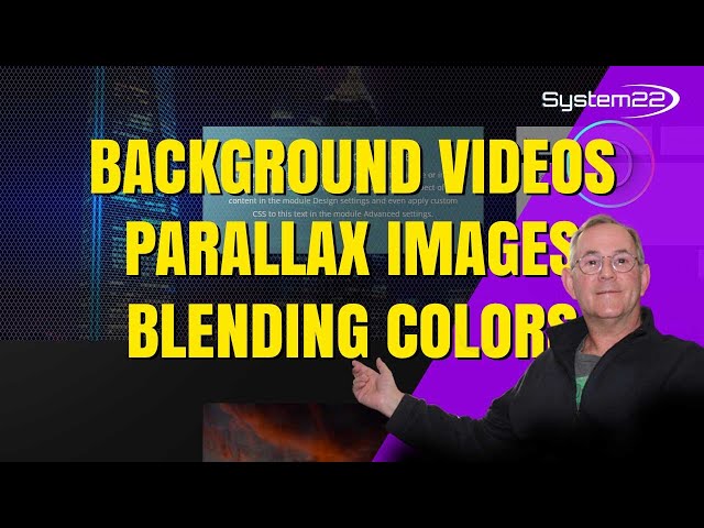 Divi Theme Background Videos Gradients Parallax Images Patterns And Masks