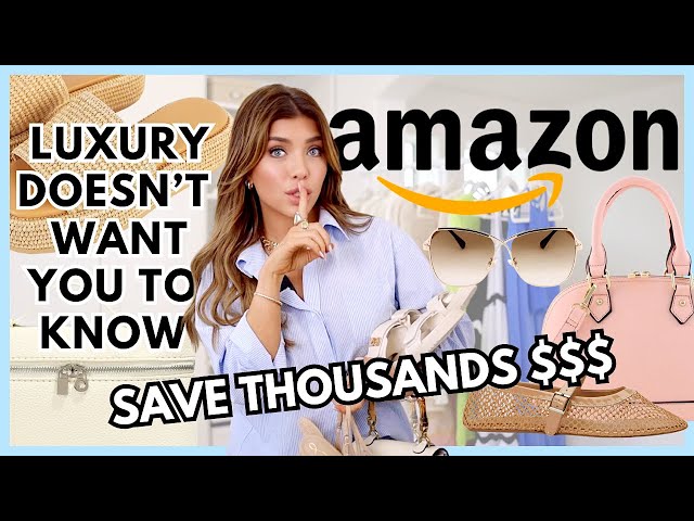 AMAZON ✨Looks for Less✨ that LUXURY BRANDS Don't Want You To Know About 🤫 #AmazonHaul #AmazonFinds