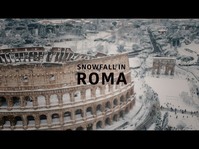 A snowfall in Rome - Neve a Roma