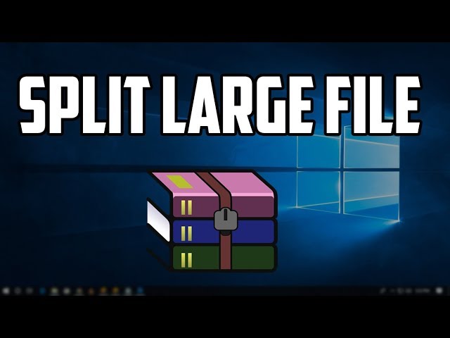How to Split a Large File Into Small Files