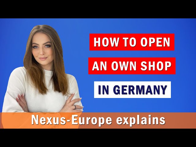 How to open a shop in Germany. All you need to know