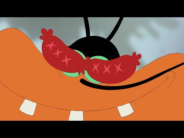 Oggy und die Kakerlaken 🌭👀 Wurst in den Augen 👀🌭 Volledige aflevering in HD