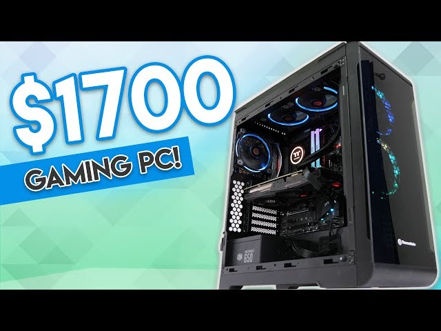 Best Gaming PC Build for Under $1700 2018! [GTX 1070Ti, Ryzen 7 & More!]