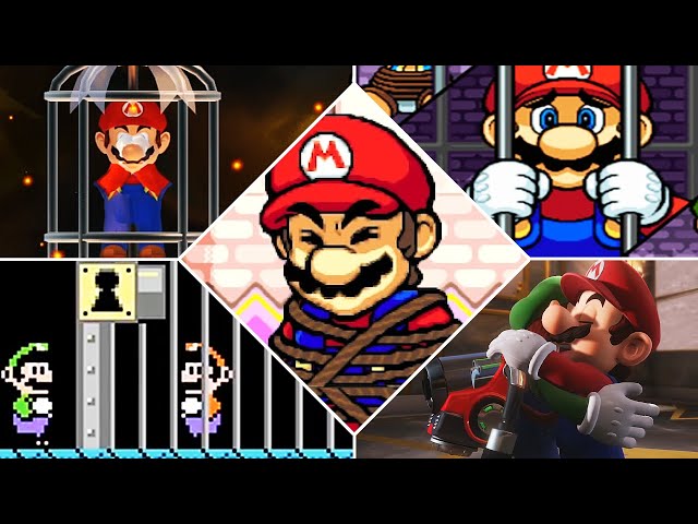 Evolution of Mario being Rescued by his Friends (1992 - 2020)
