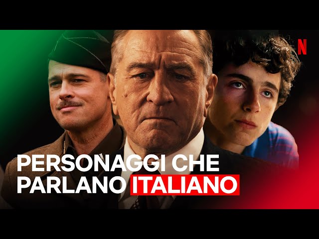 Ecco come PARLANO ITALIANO gli attori di 10 serie e film | Netflix Italia
