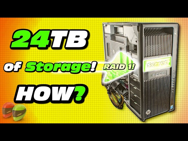 Is this the most cost effective storage expansion? - HP Z840 Workstation + 5.25" Bay + 24TB SSD/HDD.