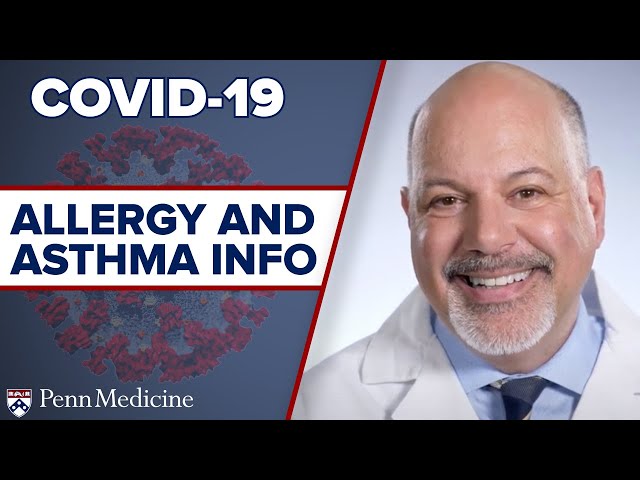 COVID-19: What Allergy and Asthma Patients Should Know featuring John Bosso, MD