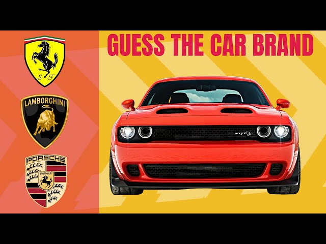 Can You Recognize Car Brands By Their Logos? Let's Play The Famous Car Logo Quiz!