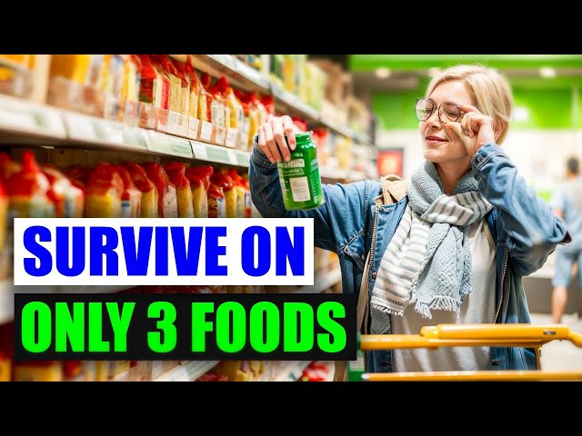 Stockpile ONLY 3 FOODS to SURVIVE – Why this is ALL you NEED