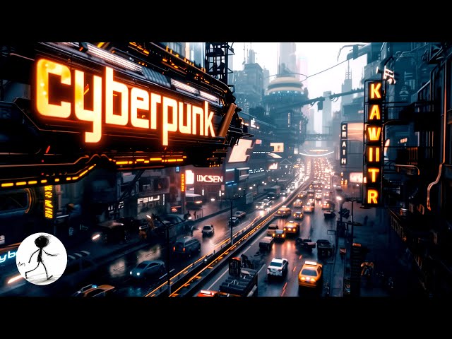 Cyberpunk Fun Views Riding Cars | HDR