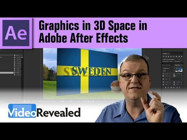 Graphics in 3D Space in Adobe After Effects