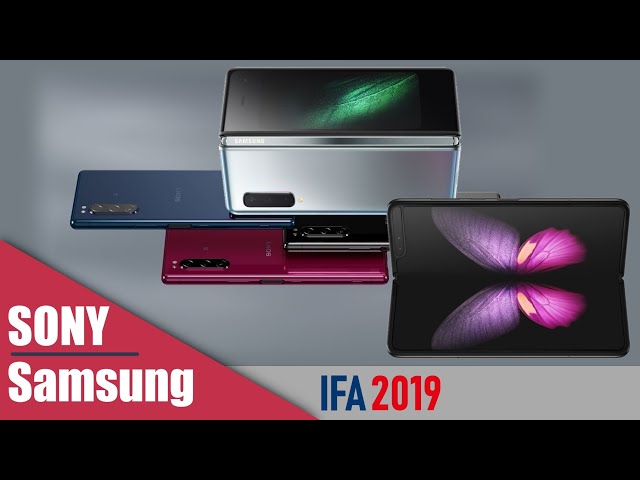 Sony/Samsung na IFA 2019: Menší Xperia 5 a opravený Galaxy Fold