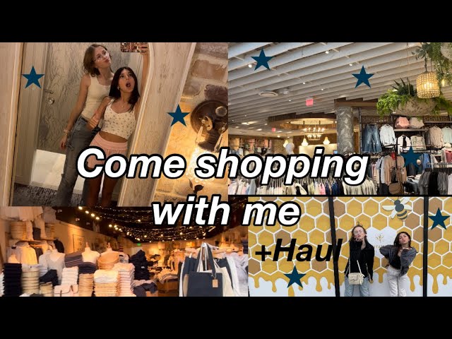 come shopping with me and skye!! 🫶🏼💗🎀+haul