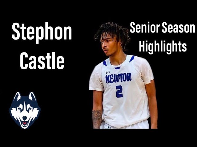 Stephon Castle Senior Season Highlights-Newton