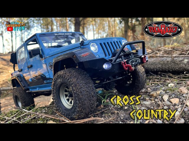 RC4WD Cross Country OFF-ROAD | Sunny Ride RC Scale Jeep Wrangler | @CarsTrucks4Fun