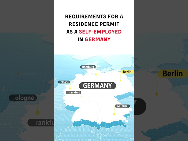 How to Move to Germany: Self-Employed Visa in Germany