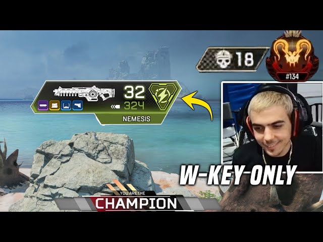 TSM ImperialHal shows How to W-Key in Apex Predator Ranked (Apex Legends)
