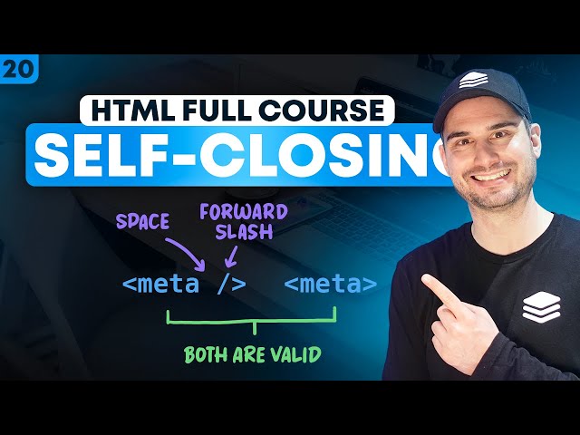 What are HTML Self-Closing Tags?
