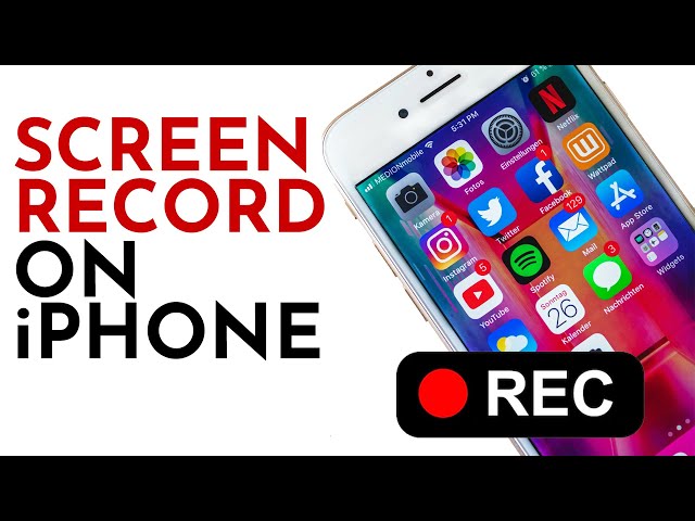 How To Quickly Start Screen Record on iPhone (FREE!)