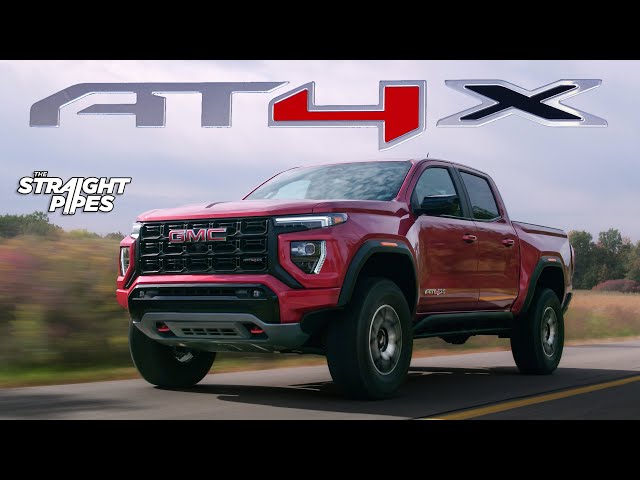 AMERICAN🇺🇸! 2024 GMC Canyon AT4X Review