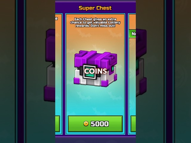 5,000 coins for 1 super-chest worth it? PG3D
