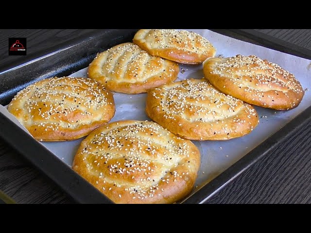 Turkish Bread Recipe نان ترکی