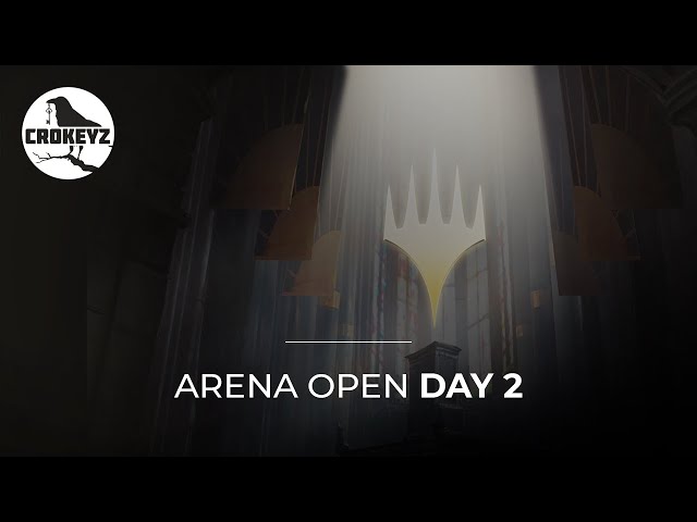 DAY 2 Arena Open, Crimson Vow Draft | CROKEYZ MTG Arena