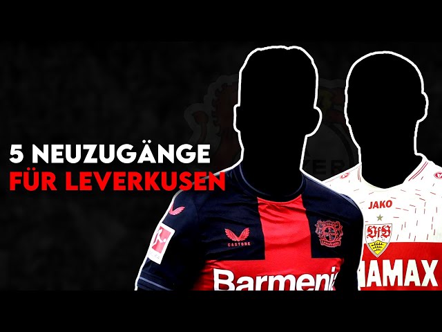Bayer Leverkusen: 5 Transfers für den nächsten Titel-Angriff mit Xabi Alonso!