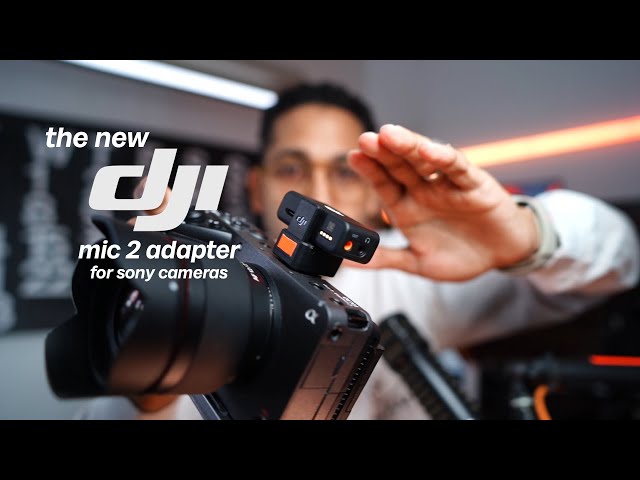 DJI Mic 2 Camera Adapter - for Sony MI (FX30, A7C II, A6700)