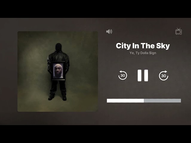 ¥$, Vultures (?) era - City In The Sky (ft. SZA?)
