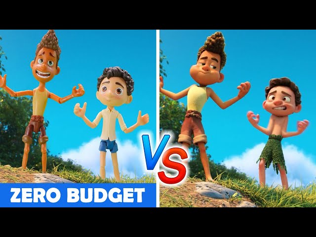 Disney Pixar LUCA But Made With Toys VS Real Trailer