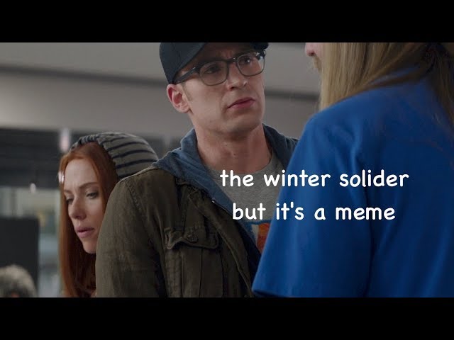 the winter solider but it's a meme