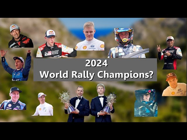 WRC 2024 World Rally Champions?🤔