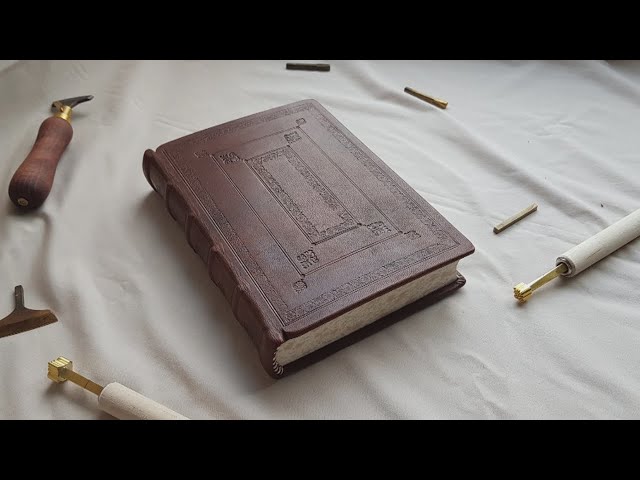 (Bookbinding) 18th century leather bound journal