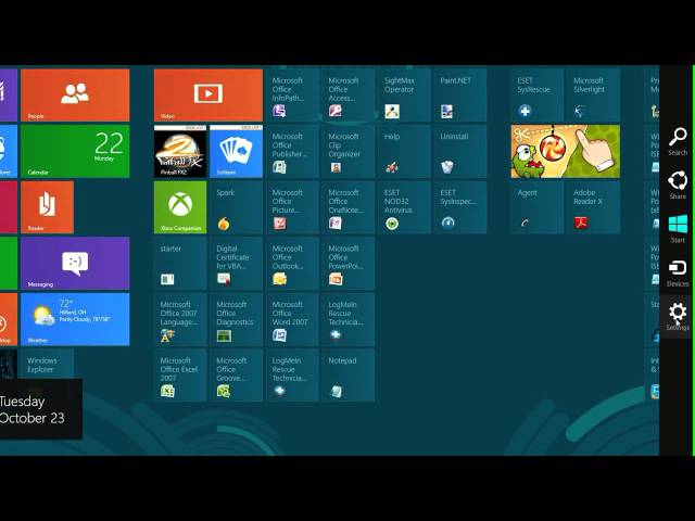 Tech Support: Overview of Windows 8 Modern User Interface