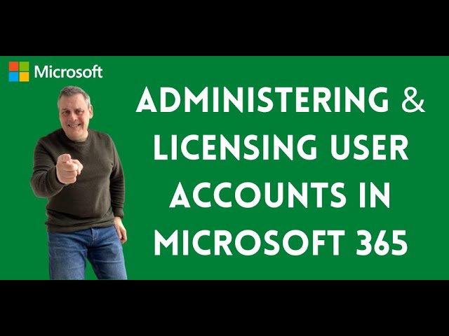 How to administer users in Microsoft 365