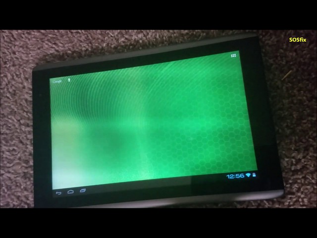 acer iconia a500 demo display mode update OS android 4.0.3
