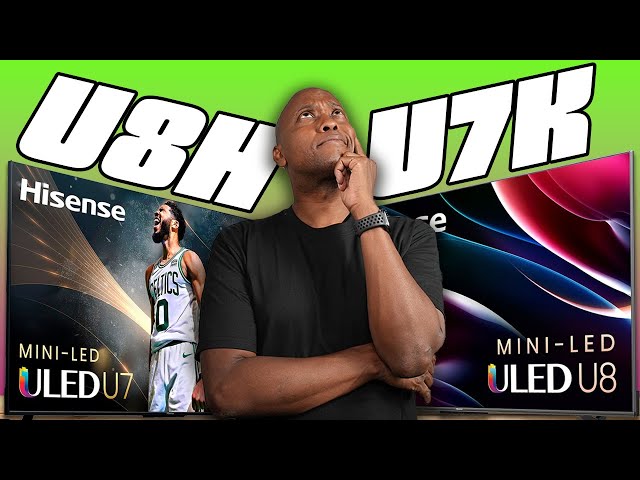 (Filmed In HDR) Hisense U8H VS U7K | Battle Of The Mini LED (HDR)