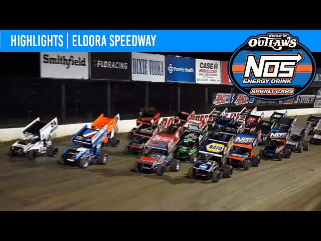 World of Outlaws NOS Energy Drink Sprint Cars | Eldora Speedway | May 5th, 2023 | HIGHLIGHTS
