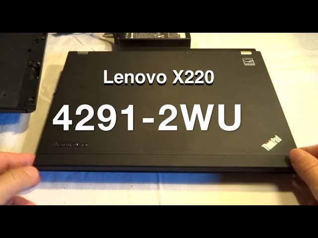 Lenovo x220 quick overview 4291-2WU upcoming giveaway contest