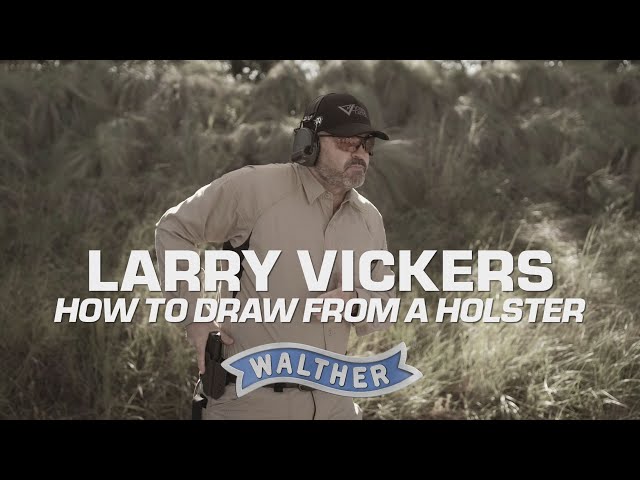 Larry Vickers on How to Draw from a Holster  - Tips For New Shooters