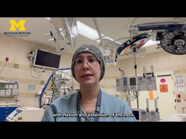 Michigan Medicine Clinical Opportunities with Pediatric Anesthesiology Fellow Nadeen Dakhlallah, DO