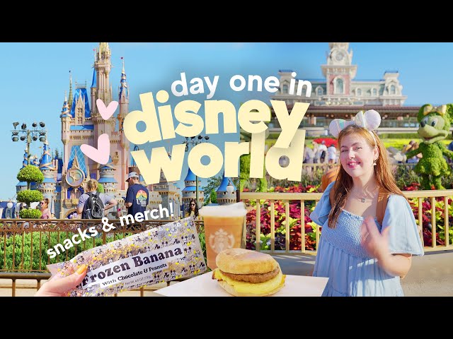 DISNEY WORLD VLOGS 🏰 First time back at the Magic Kingdom! Day One Walt Disney World travel vlogs