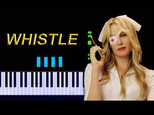 Kill Bill - The Whistle song Piano Tutorial