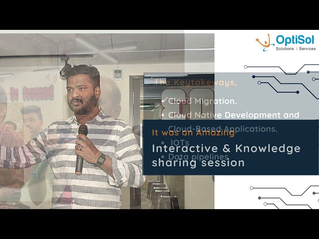 OptiSol Madurai Tech Community | Modern Stack for a Connect Enterprise | Tech Meetup