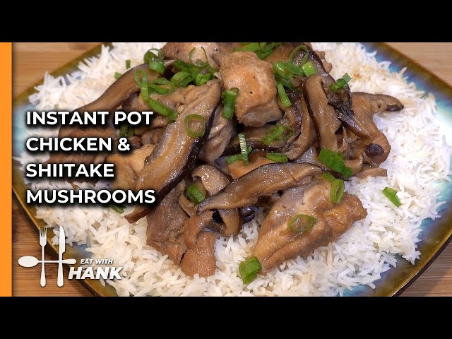 Instant Pot Chicken and Shiitake Mushrooms with Oyster Sauce