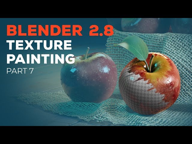 Blender 2.8 Beginner Tutorial - Part 7: Texture Painting