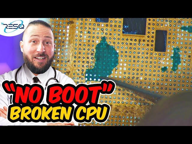😍Dr. Ben: Repairing an iPhone 13 Pro with “No Boot” (Damaged CPU Surface)